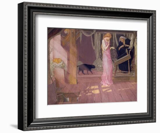 Sleeping Beauty: the Princess Pricks Her Finger-Carl Frederic Aagaard-Framed Giclee Print