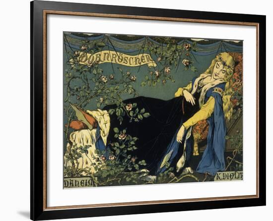 Sleeping Beauty-Konrad Dielitz-Framed Giclee Print