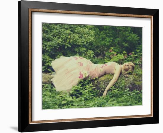 Sleeping Beauty-Sabina Rosch-Framed Photographic Print