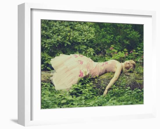 Sleeping Beauty-Sabina Rosch-Framed Photographic Print