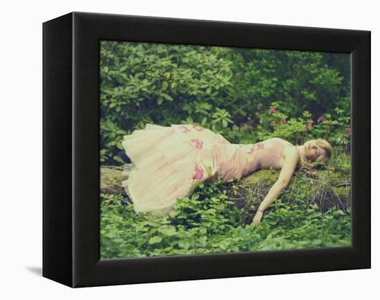 Sleeping Beauty-Sabina Rosch-Framed Premier Image Canvas