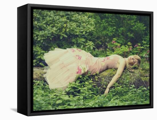 Sleeping Beauty-Sabina Rosch-Framed Premier Image Canvas