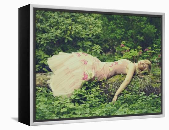 Sleeping Beauty-Sabina Rosch-Framed Premier Image Canvas