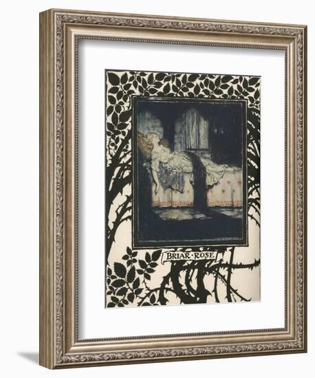 Sleeping Beauty-Arthur Rackham-Framed Photographic Print