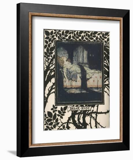 Sleeping Beauty-Arthur Rackham-Framed Photographic Print