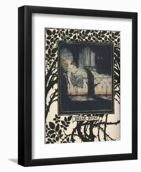 Sleeping Beauty-Arthur Rackham-Framed Photographic Print