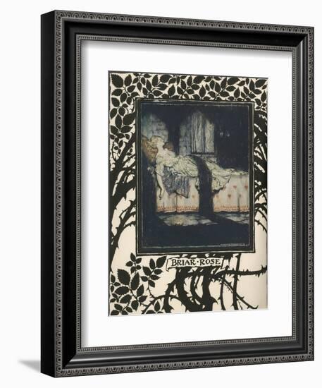 Sleeping Beauty-Arthur Rackham-Framed Photographic Print