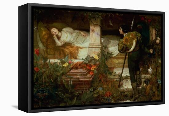 Sleeping Beauty-Edward Frederick Brewtnall-Framed Premier Image Canvas