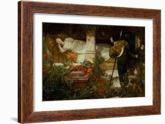 Sleeping Beauty-Edward Frederick Brewtnall-Framed Giclee Print