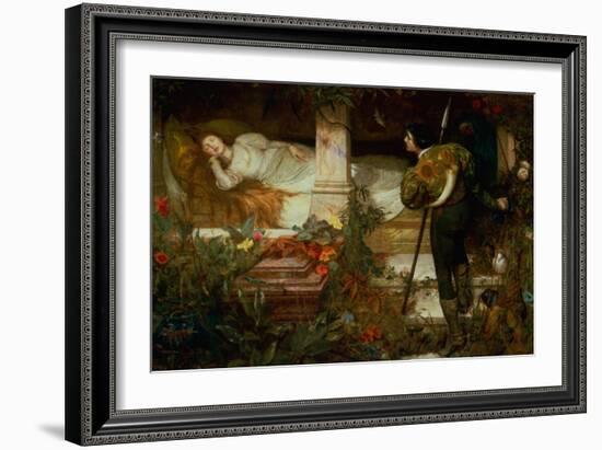 Sleeping Beauty-Edward Frederick Brewtnall-Framed Giclee Print