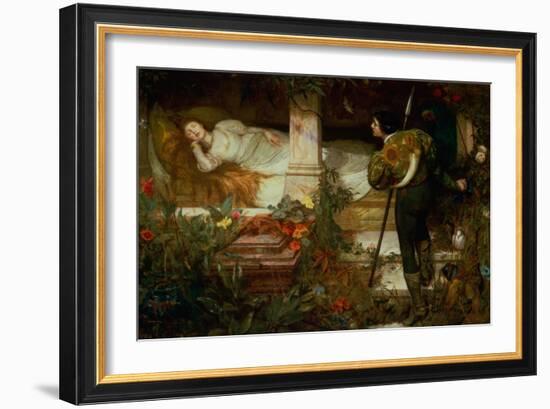 Sleeping Beauty-Edward Frederick Brewtnall-Framed Giclee Print