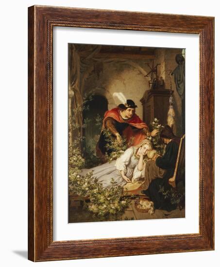 Sleeping Beauty-Roland Risse-Framed Giclee Print