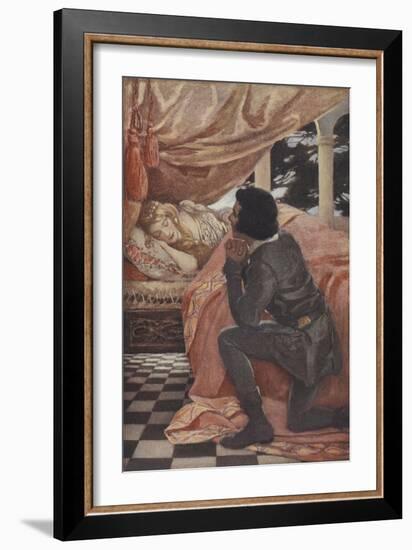 Sleeping Beauty-Jessie Willcox-Smith-Framed Giclee Print