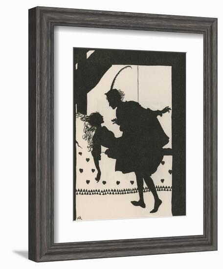 Sleeping Beauty-Arthur Rackham-Framed Art Print