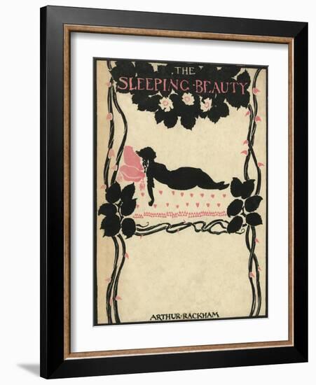 Sleeping Beauty-Arthur Rackham-Framed Art Print