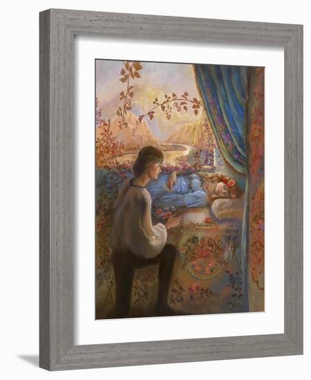 Sleeping Beauty-Judy Mastrangelo-Framed Giclee Print