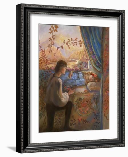 Sleeping Beauty-Judy Mastrangelo-Framed Giclee Print