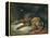 Sleeping Bloodhound-Edwin Henry Landseer-Framed Premier Image Canvas