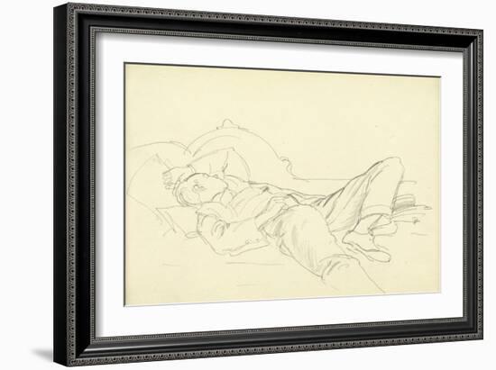 Sleeping Boy-Philip Wilson Steer-Framed Giclee Print