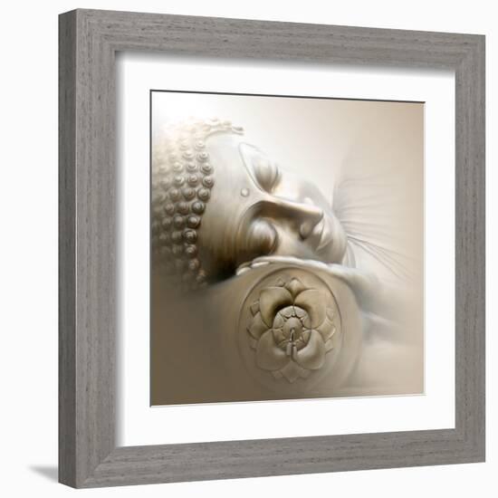 Sleeping Buddha-Christine Ganz-Framed Art Print