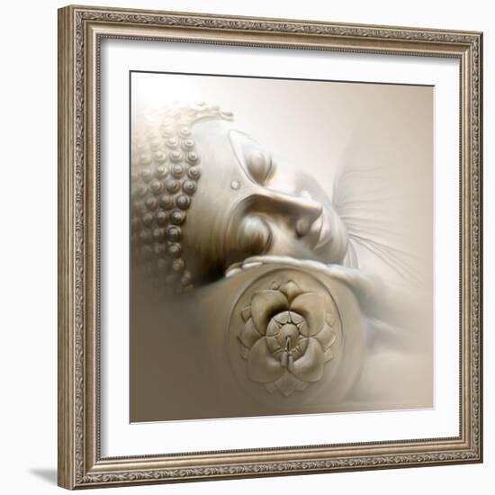 Sleeping Buddha-Christine Ganz-Framed Art Print