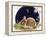 Sleeping Bunny-Judy Mastrangelo-Framed Premier Image Canvas