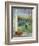 Sleeping Cat and Chinese Bridge-Timothy Easton-Framed Giclee Print