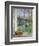 Sleeping Cat and Chinese Bridge-Timothy Easton-Framed Giclee Print