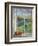 Sleeping Cat and Chinese Bridge-Timothy Easton-Framed Giclee Print