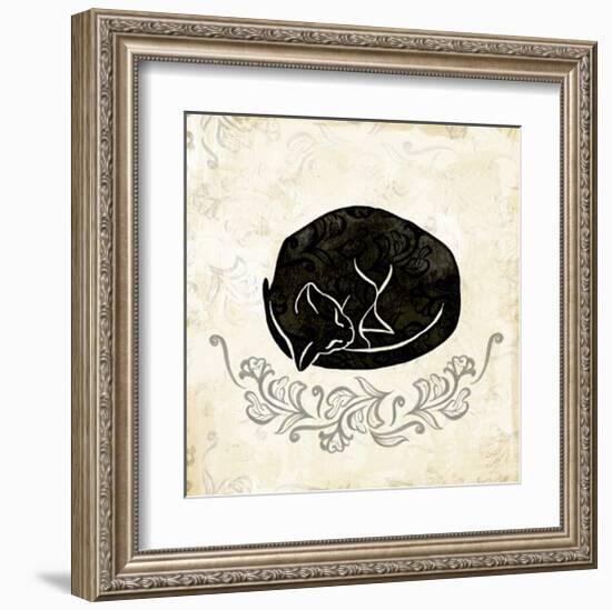 Sleeping Cat-Alan Hopfensperger-Framed Art Print