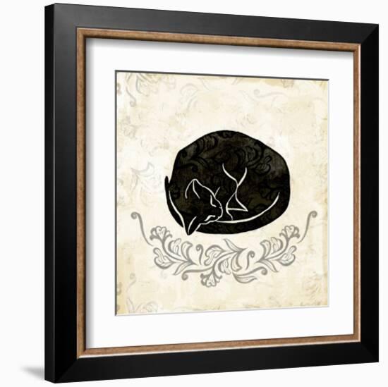 Sleeping Cat-Alan Hopfensperger-Framed Art Print