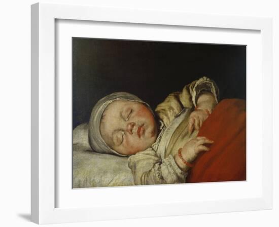 Sleeping Child-Bernardo Strozzi-Framed Giclee Print