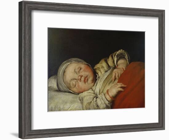 Sleeping Child-Bernardo Strozzi-Framed Giclee Print