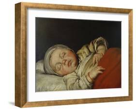 Sleeping Child-Bernardo Strozzi-Framed Giclee Print