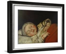 Sleeping Child-Bernardo Strozzi-Framed Giclee Print