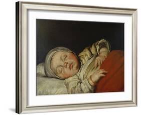 Sleeping Child-Bernardo Strozzi-Framed Giclee Print