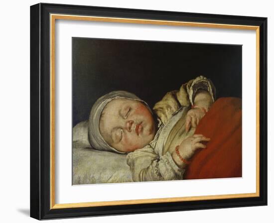 Sleeping Child-Bernardo Strozzi-Framed Giclee Print