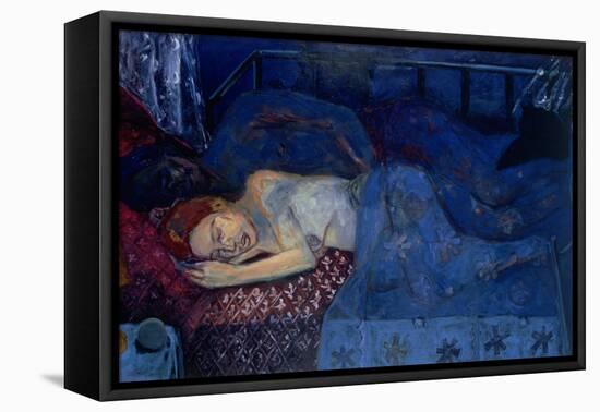 Sleeping Couple, 1997-Julie Held-Framed Premier Image Canvas