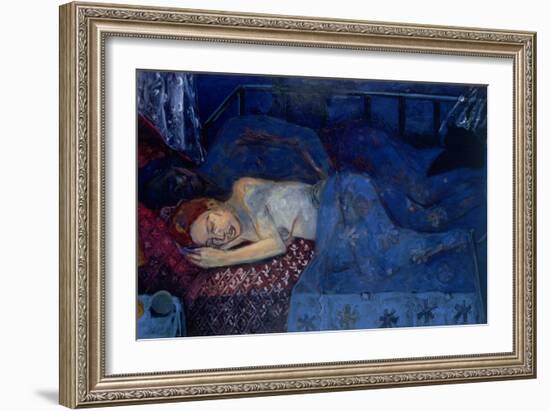 Sleeping Couple, 1997-Julie Held-Framed Giclee Print