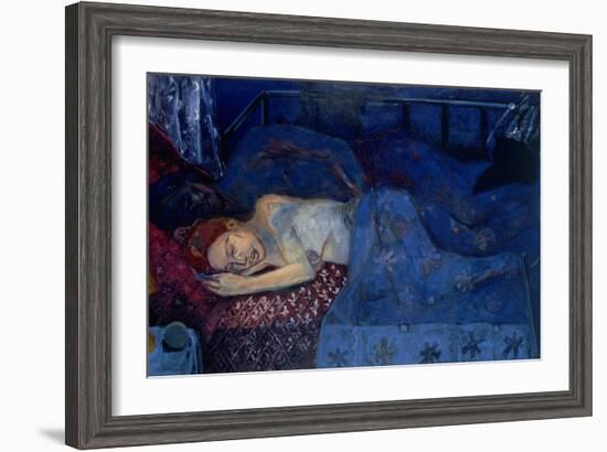 Sleeping Couple, 1997-Julie Held-Framed Giclee Print