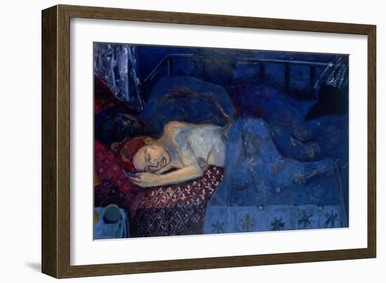 Sleeping Couple, 1997-Julie Held-Framed Giclee Print