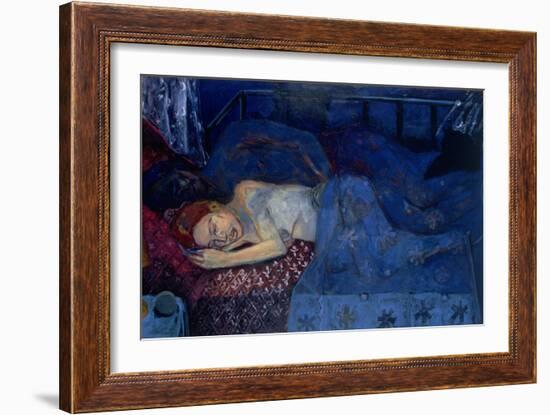 Sleeping Couple, 1997-Julie Held-Framed Giclee Print