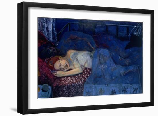 Sleeping Couple, 1997-Julie Held-Framed Giclee Print