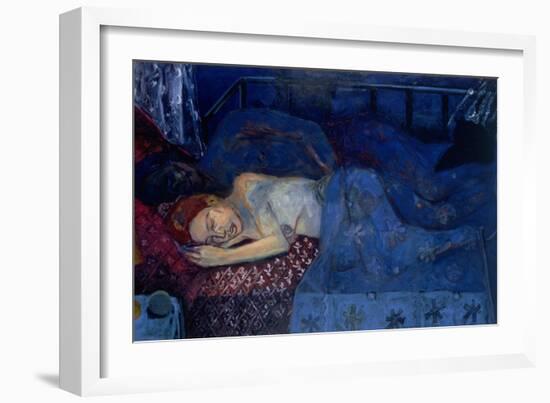 Sleeping Couple, 1997-Julie Held-Framed Giclee Print