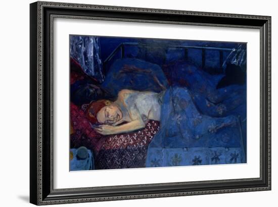 Sleeping Couple, 1997-Julie Held-Framed Giclee Print