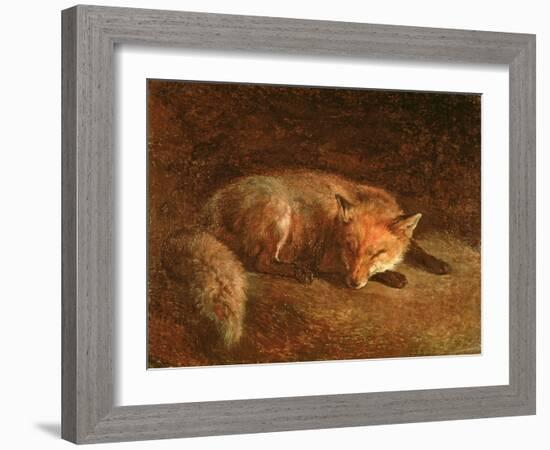 Sleeping Fox-Jafunda and Abraham Cresques-Framed Giclee Print