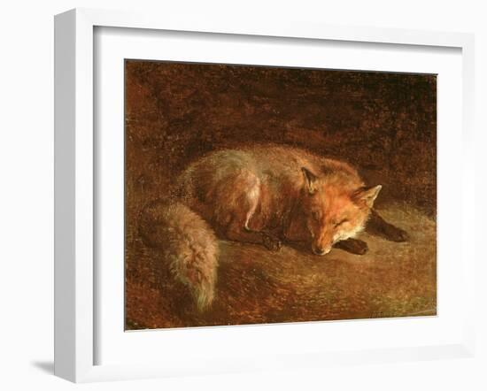 Sleeping Fox-Jafunda and Abraham Cresques-Framed Giclee Print