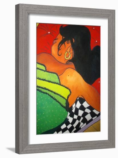 Sleeping girl, 2001-Timothy Nathan Joel-Framed Giclee Print