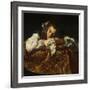 Sleeping Girl-Domenico Fetti-Framed Giclee Print