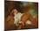 Sleeping Harvester (Oil on Canvas)-Jean Francois de Troy-Mounted Giclee Print